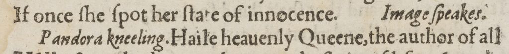 Two lines of text printed in an old manuscript.